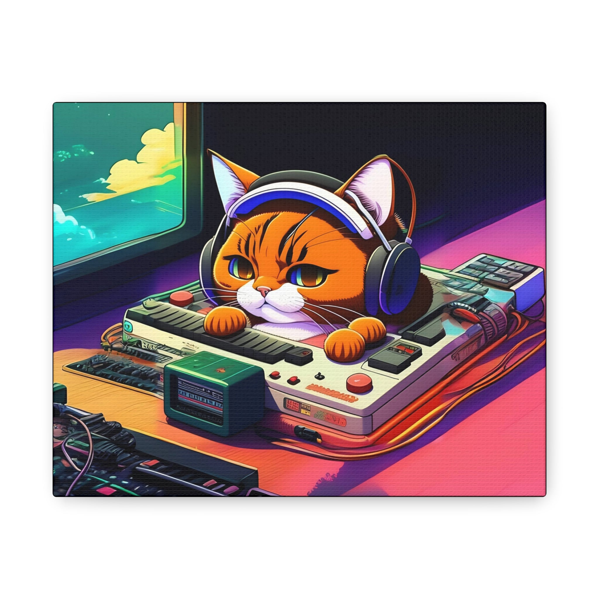 Audio Engineer Cat